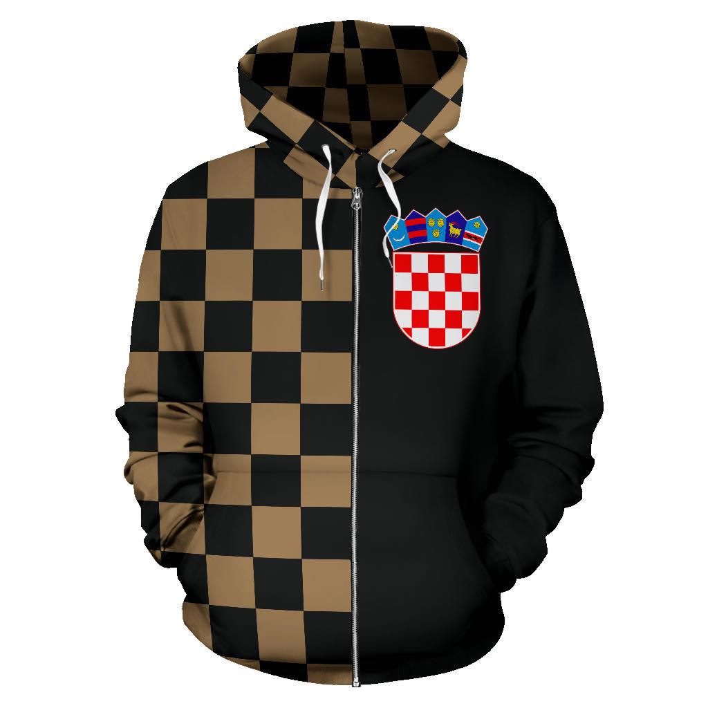 hrvatska-croatia-hoodie-coat-of-arms-checkerboard-half-style-zip-up