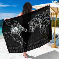 Viking Sarong - Raven and Wolf Special Tattoo RLT12 - Wonder Print Shop