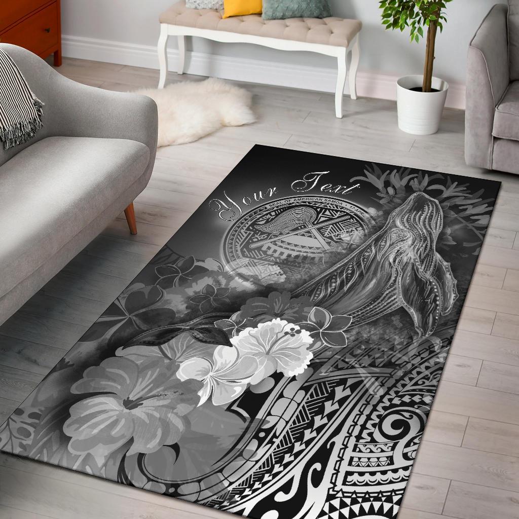 american-samoa-polynesian-custom-personalised-area-rug-humpback-whale-with-tropical-flowers-white