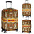 Light Brown Tribe Design Native American Luggage Covers LT10 - Wonder Print Shop