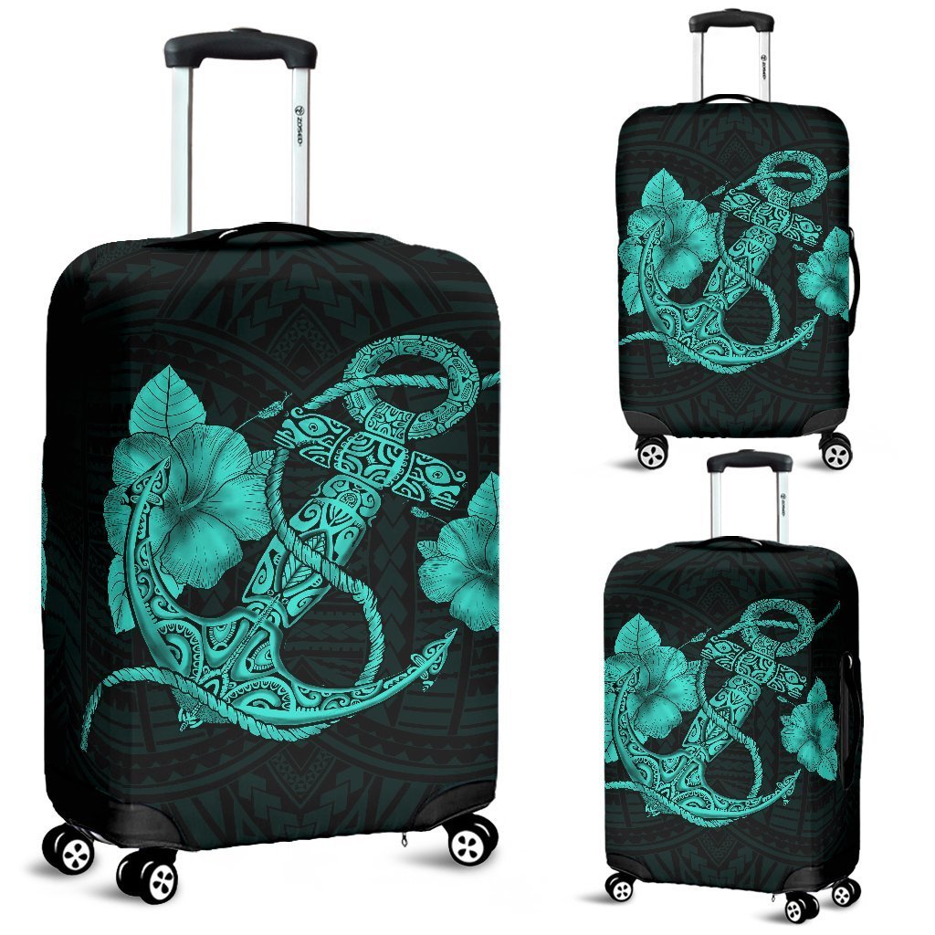 anchor-turquoise-poly-tribal-luggage-covers