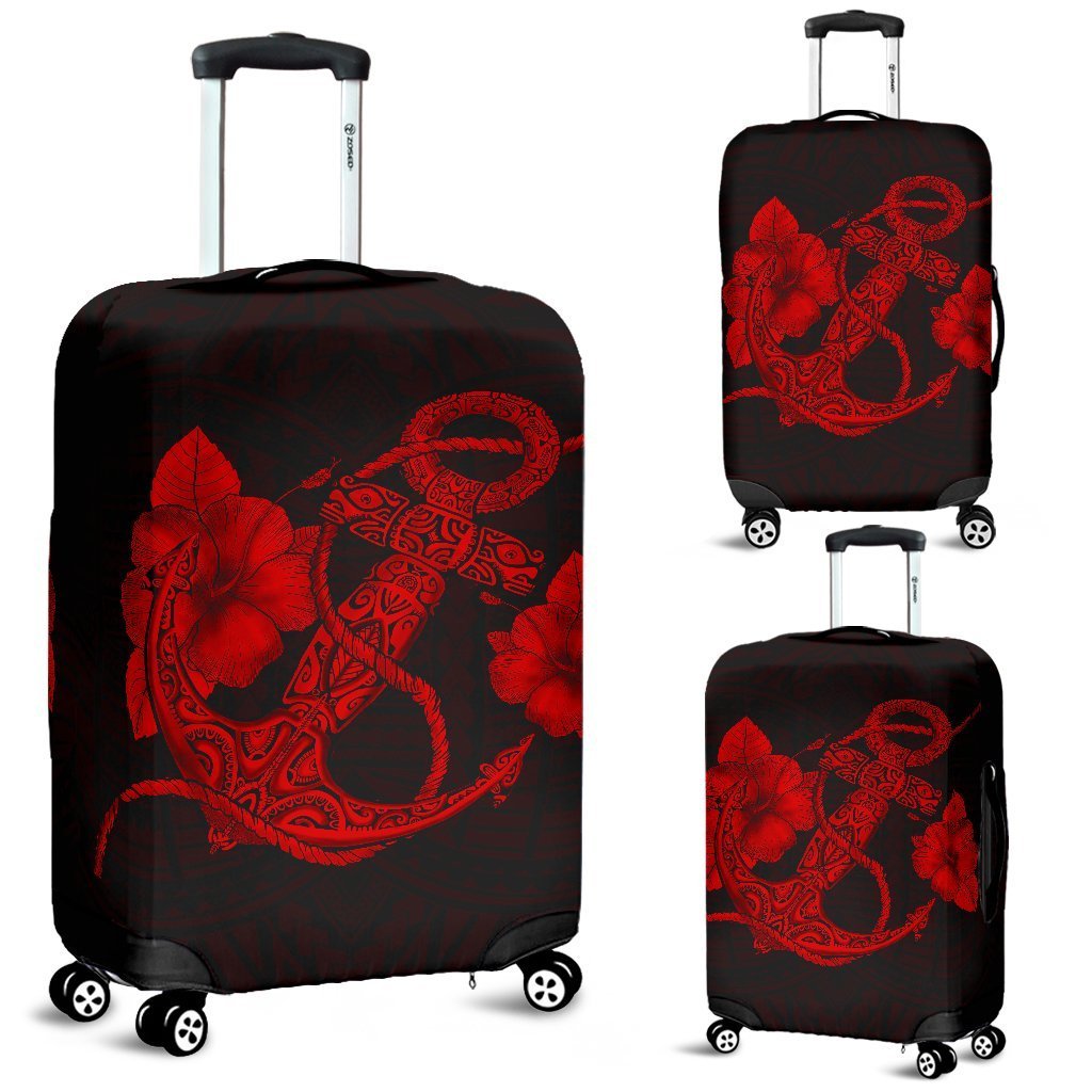 anchor-red-poly-tribal-luggage-covers