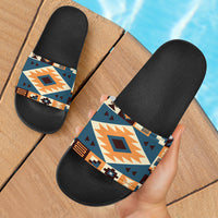 navy-arrow-pattern-slide-sandals