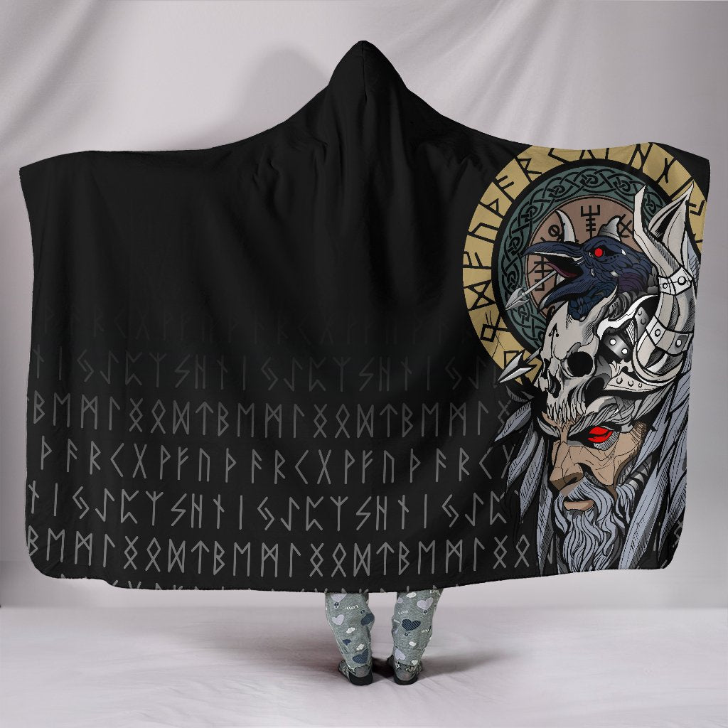 viking-odin-raven-hooded-blanket