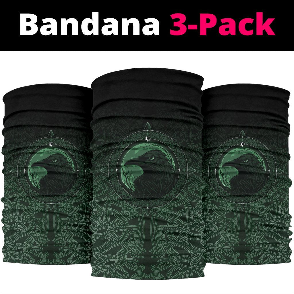 viking-neck-gaiter-3-pack-ethnic-odin-raven-green