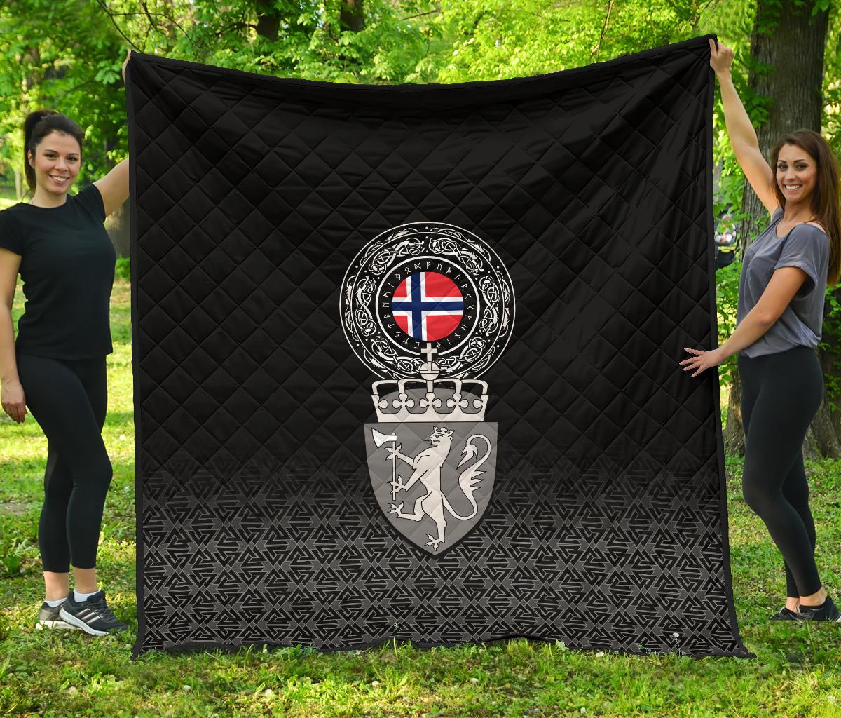 Viking Premium Quilt - Norway Coat Of Arms RLT12 - Wonder Print Shop