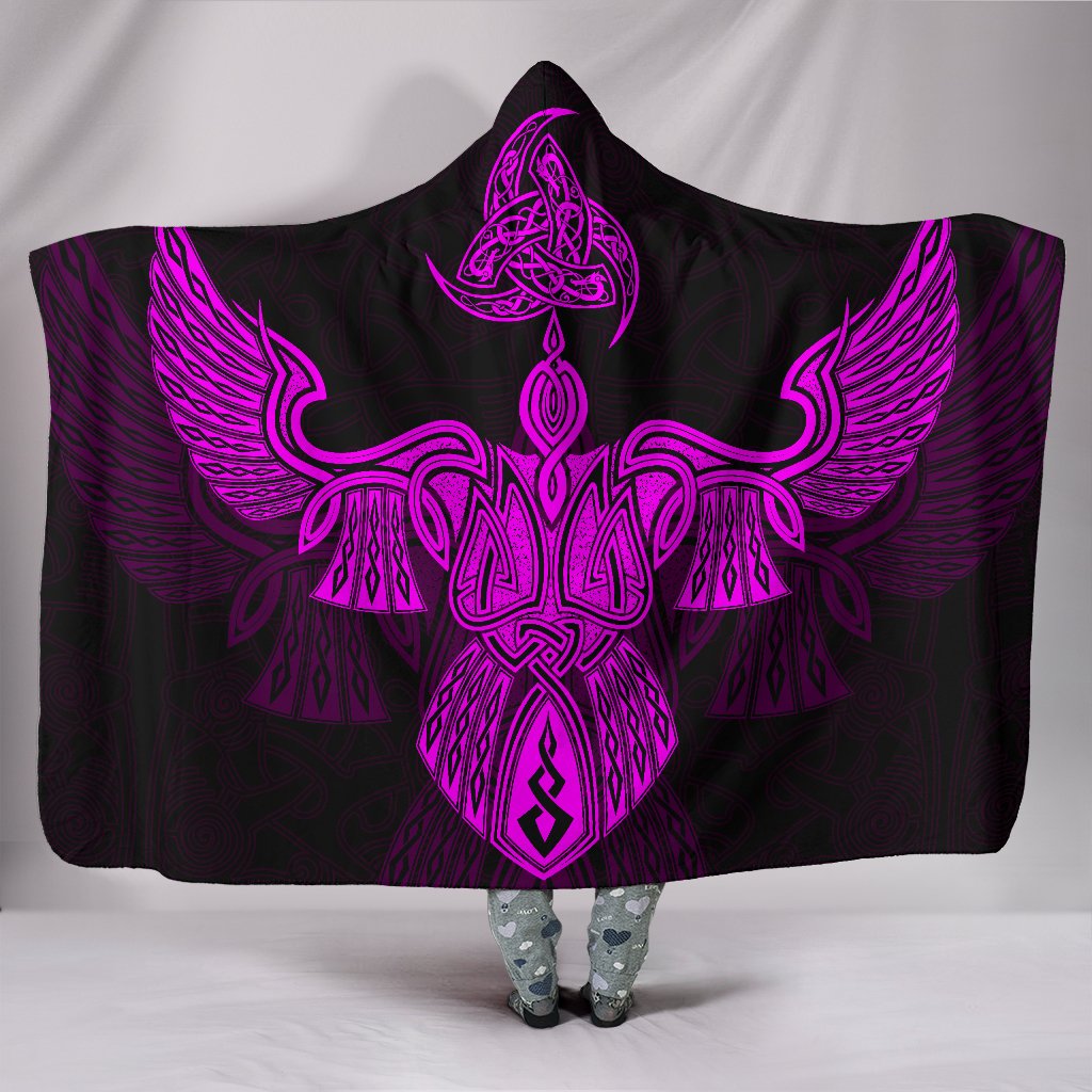 viking-raven-and-odins-horn-hooded-blanket