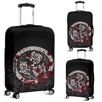 Viking Luggage Covers - Fierce Blood Wolf Symbol Of A Viking Nordic RLT12 - Wonder Print Shop
