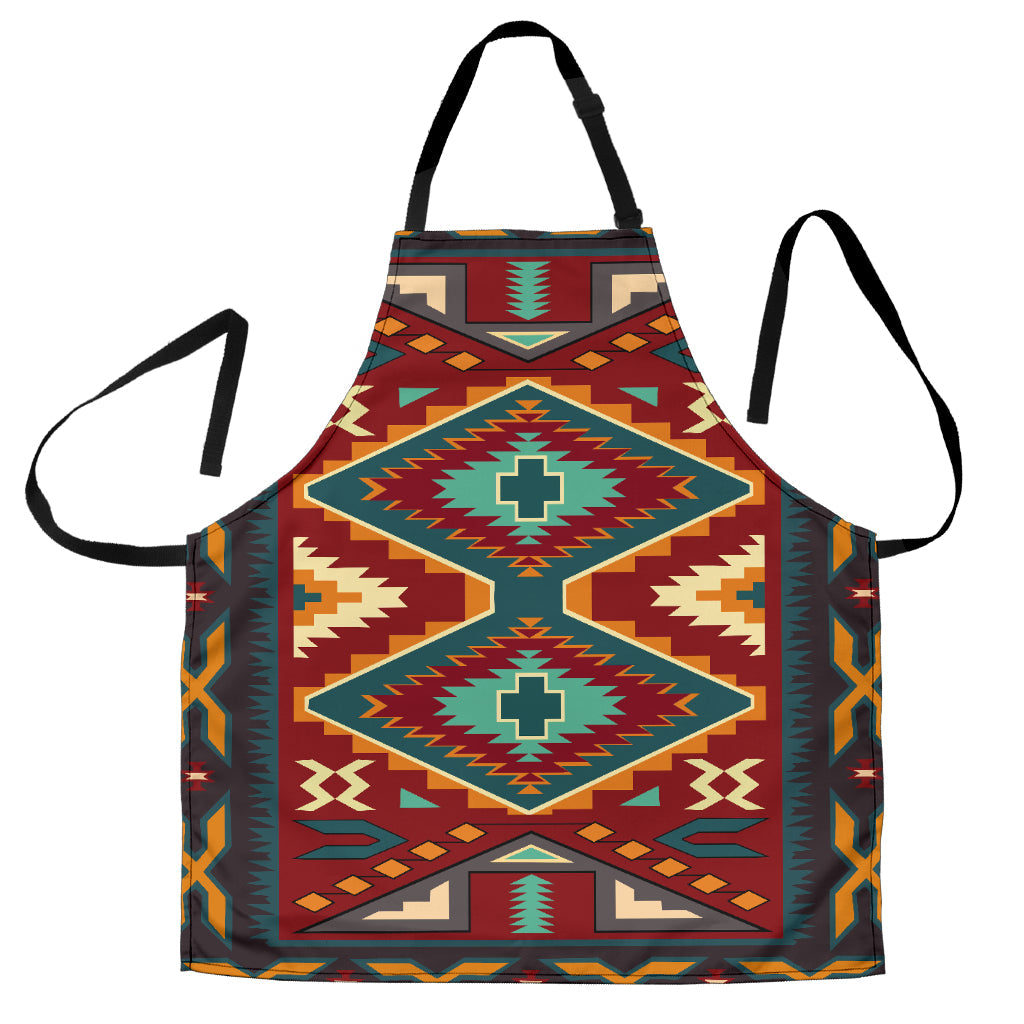 red-yellow-pattern-native-american-apron