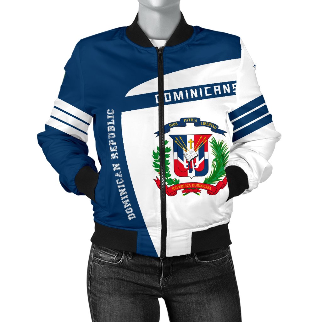 Dominican Sport Women's Bomber Jacket - Premium Style - Wonder Print Shop