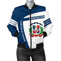 Dominican Sport Women's Bomber Jacket - Premium Style - Wonder Print Shop