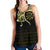 Viking Women's Racerback Tank, Fenrir Raven and Vegvisir Tattoo Yellow RLT12 - Wonder Print Shop