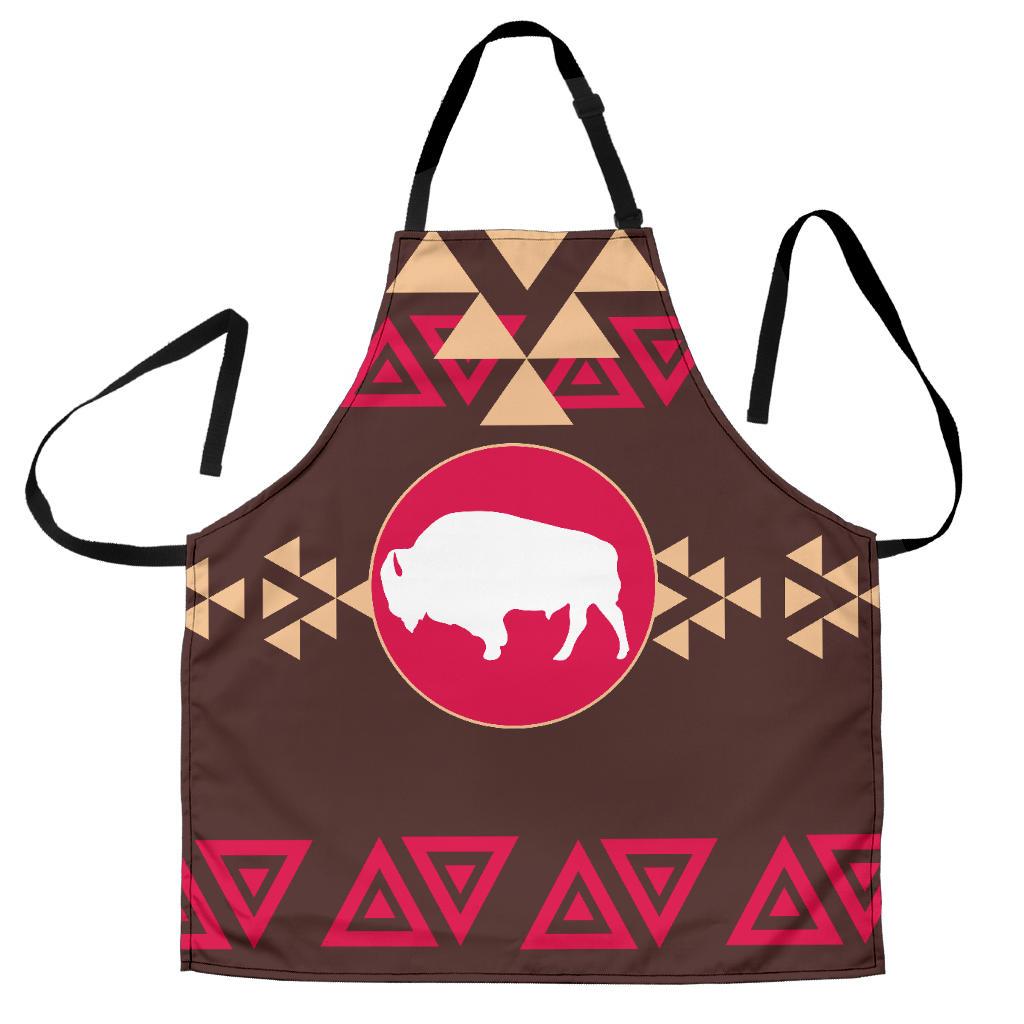 brown-bison-native-american-apron