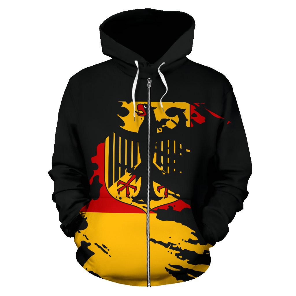germany-flag-painting-zip-up-hoodie