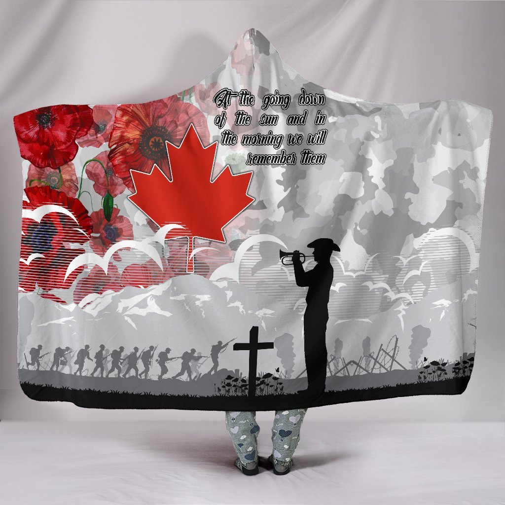 canada-hooded-blanket-we-will-remember-them