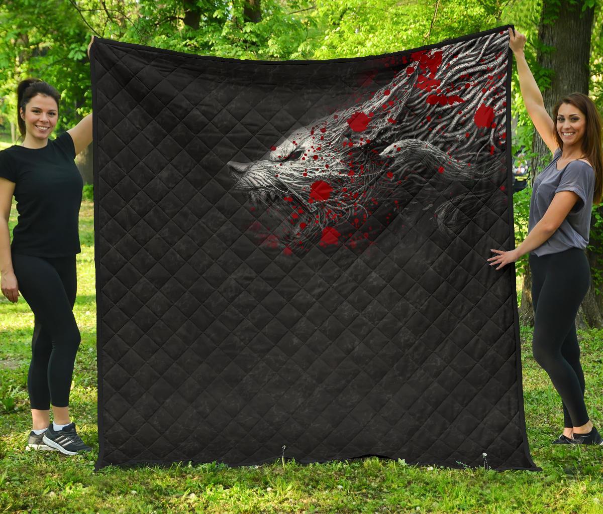 Viking Premium Quilt, Fenrir Blood RLT12 - Wonder Print Shop