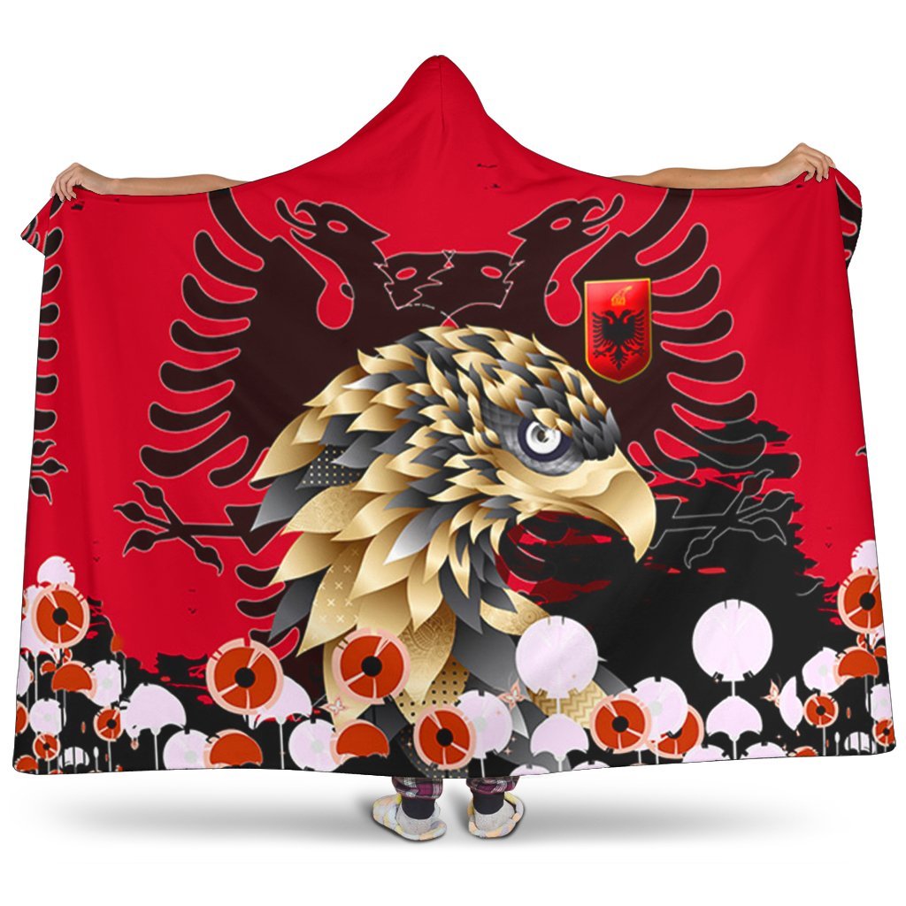 albania-golden-eagle-hooded-blanket-happy-flag-day