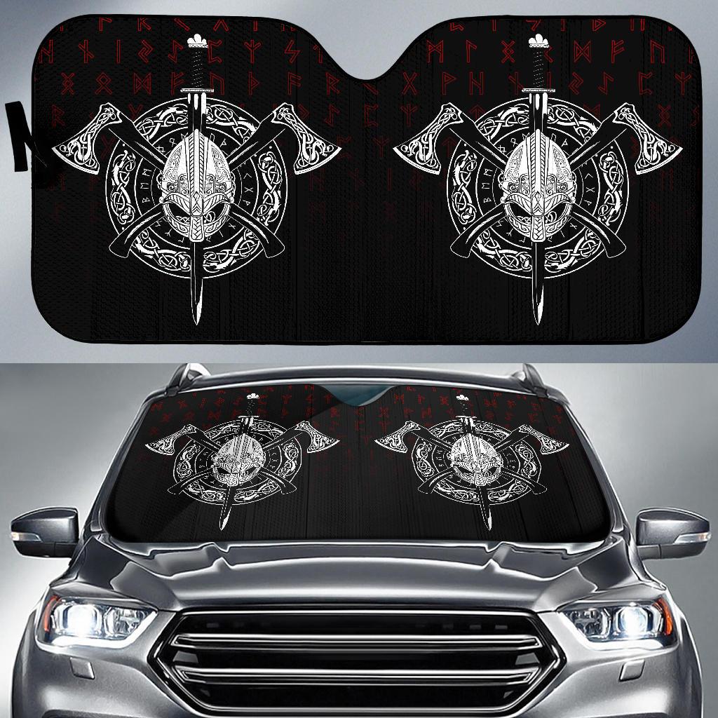 viking-helmet-crossed-axes-auto-sun-shades