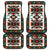Tribal Colorful Design Native American Front and Back Car Mats (Set Of 4) LT10 - Wonder Print Shop