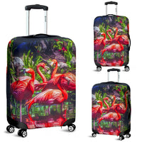The Bahamas Luggage Covers Flamingo - Wonder Print Shop