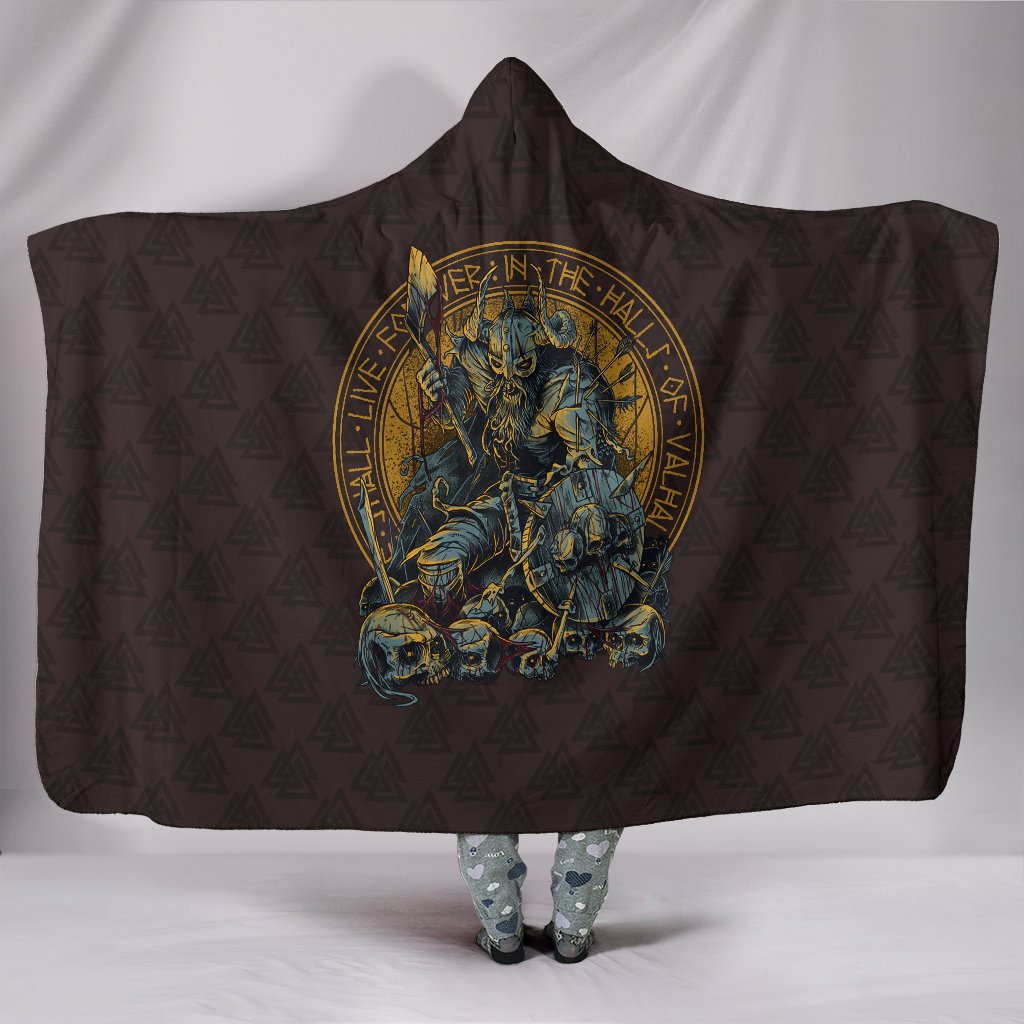 viking-hooded-blanket-warrior-viking-shield-skull