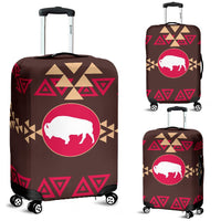 Brown Bison Tribal Native American Luggage Covers LT10 - Wonder Print Shop
