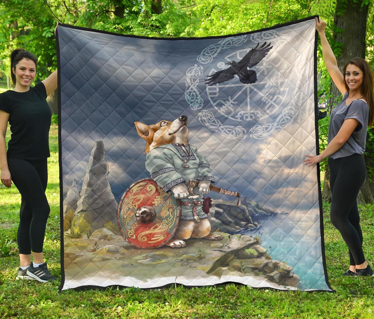Viking Premium Quilt, Corgi RLT12 - Wonder Print Shop