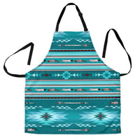 native-american-blue-light-pattern-apron