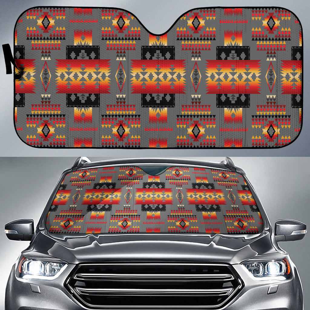 gray-pattern-native-american-auto-sun-shades