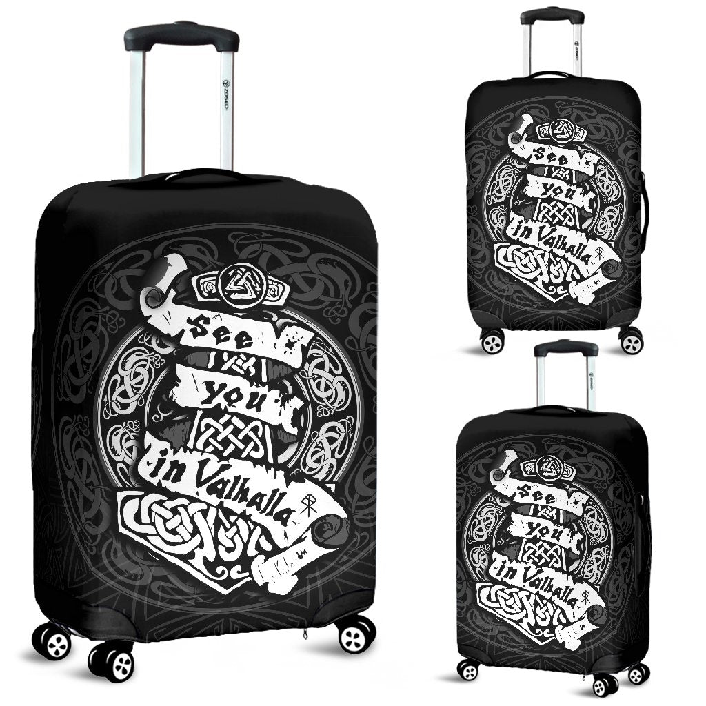 Viking Luggage Covers - See You In Valhalla RLT12 - Wonder Print Shop