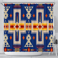 navy-native-tribes-pattern-native-american-shower-curtain