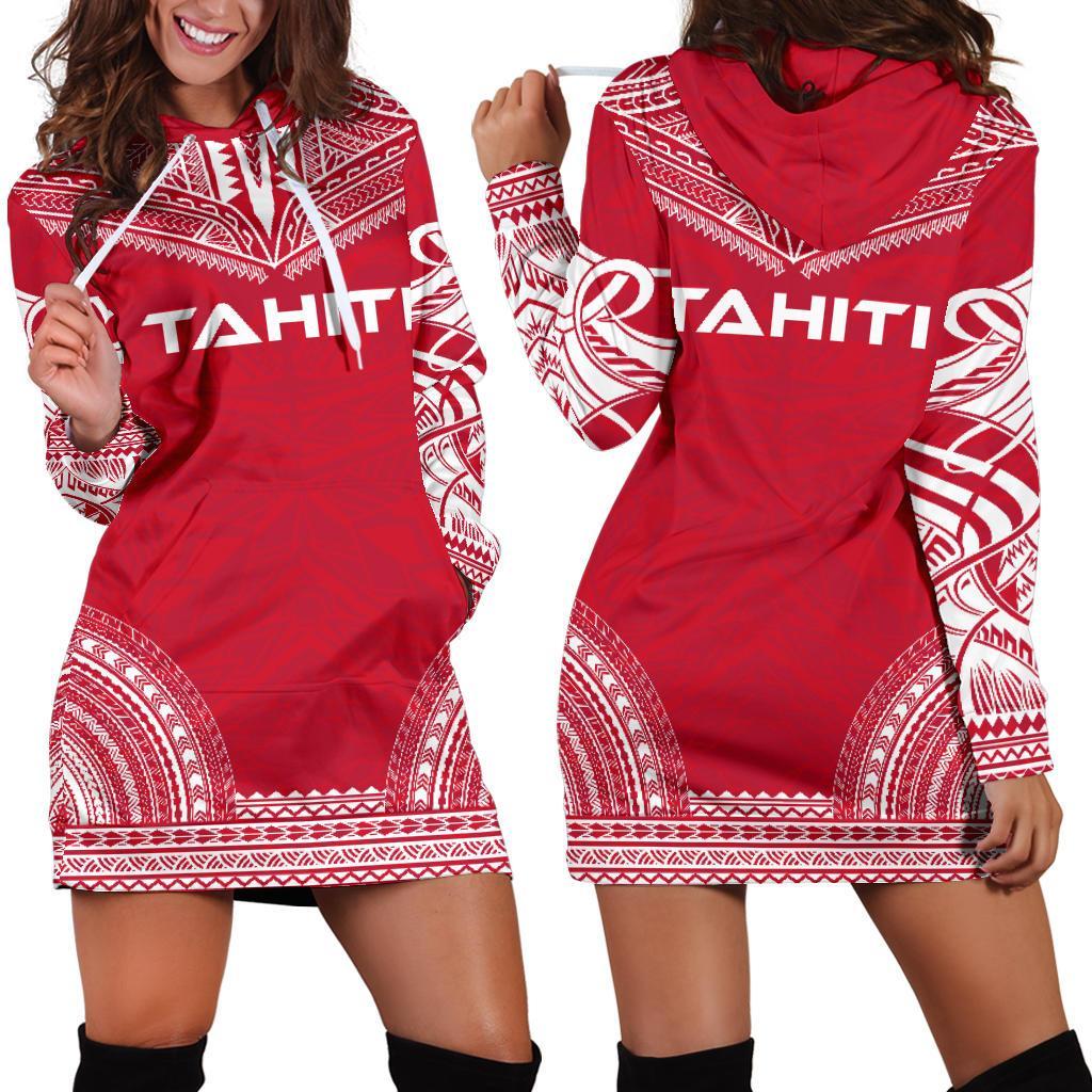tahiti-womens-hoodie-dress-polynesian-flag-chief