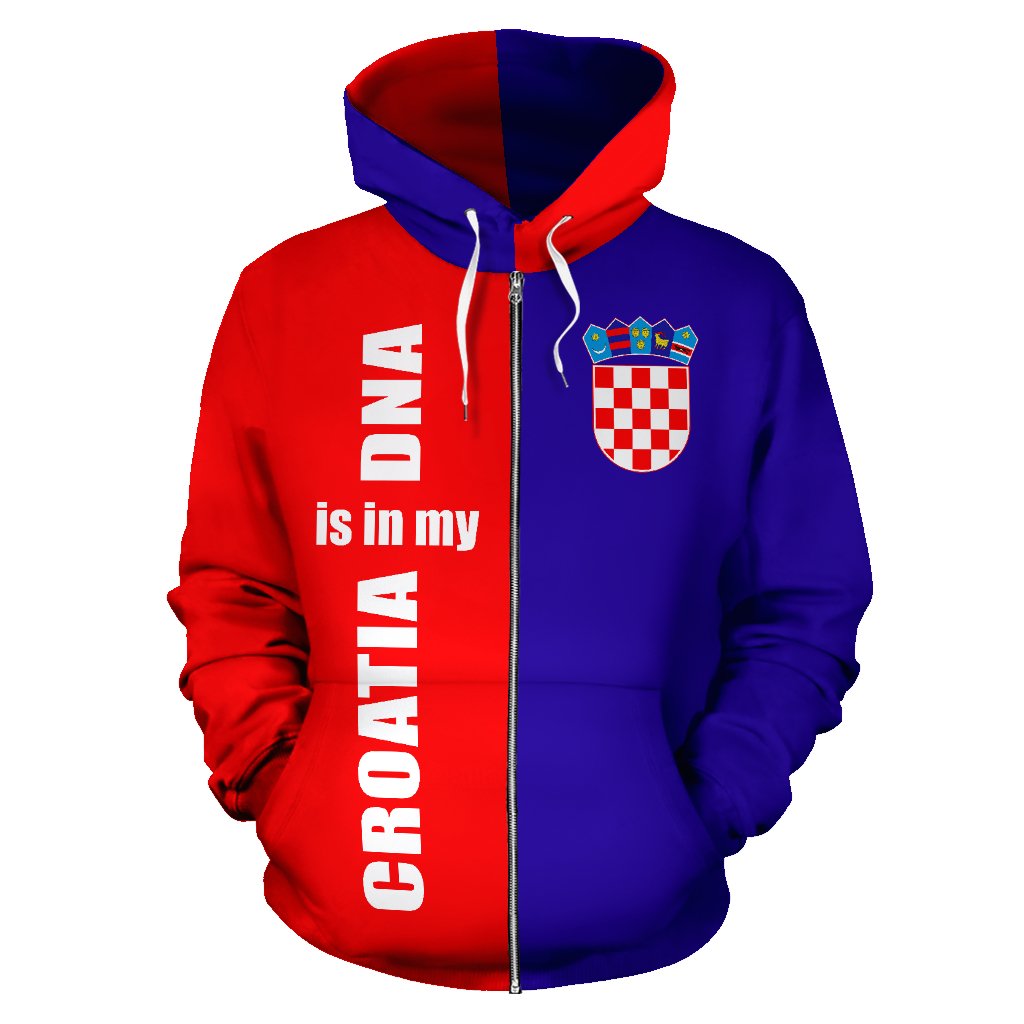 croatia-is-in-my-dna-zip-up-hoodie