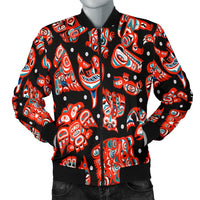 Indigenous Culture Totems Native American Bomber Jacket LT10 - Wonder Print Shop