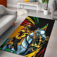 Ethiopia Emperor Haile Selassie Area Rug - Wonder Print Shop