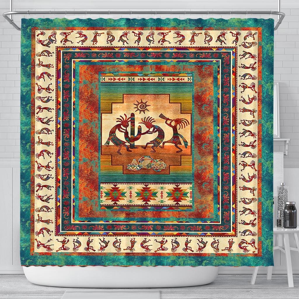 kokopelli-myth-native-american-shower-curtain