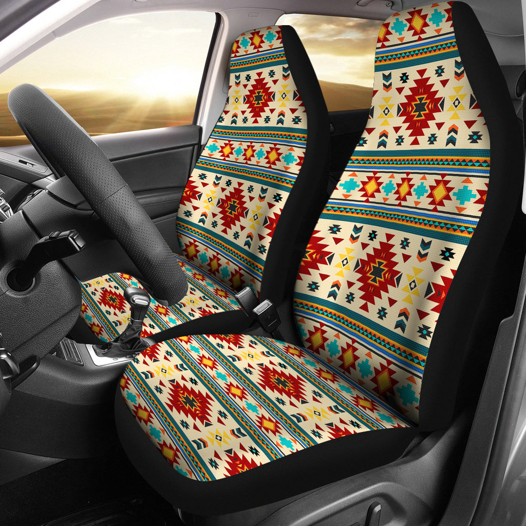 Full Color Southwest Pattern Car Seat Covers LT10 - Wonder Print Shop