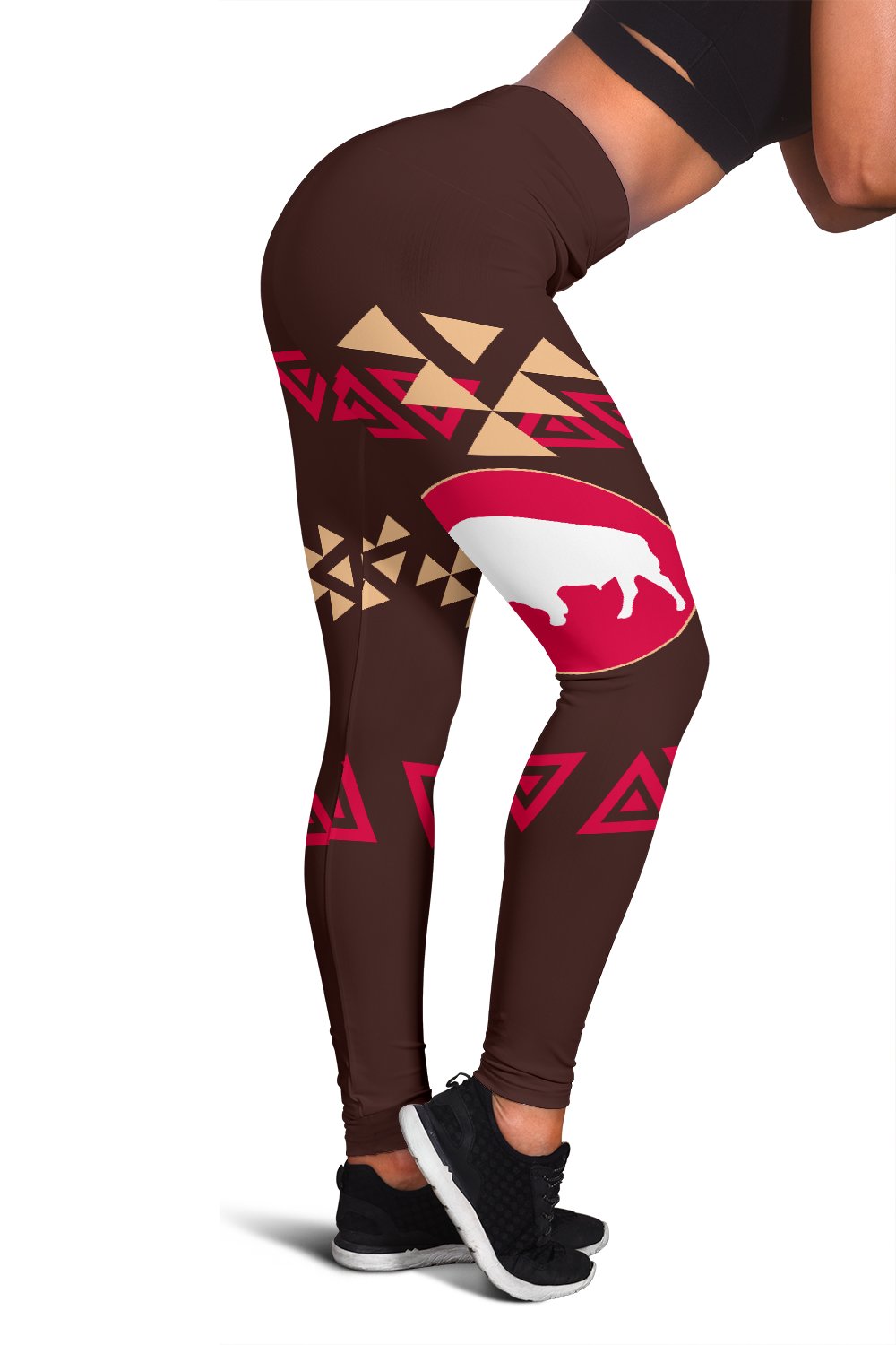 brown-bison-native-american-womens-leggings