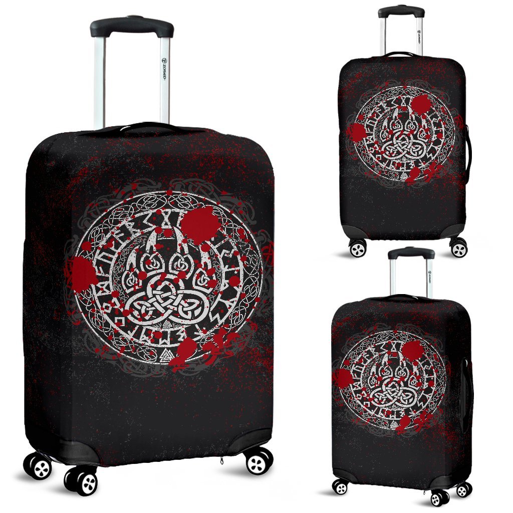 Viking Luggage Covers - Viking Bear Claws Blood Tattoo RLT12 - Wonder Print Shop