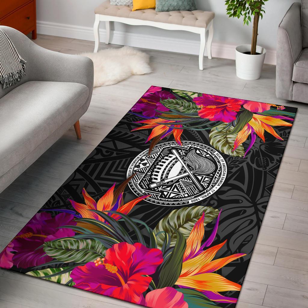 american-samoa-area-rugs-hibiscus-polynesian-pattern