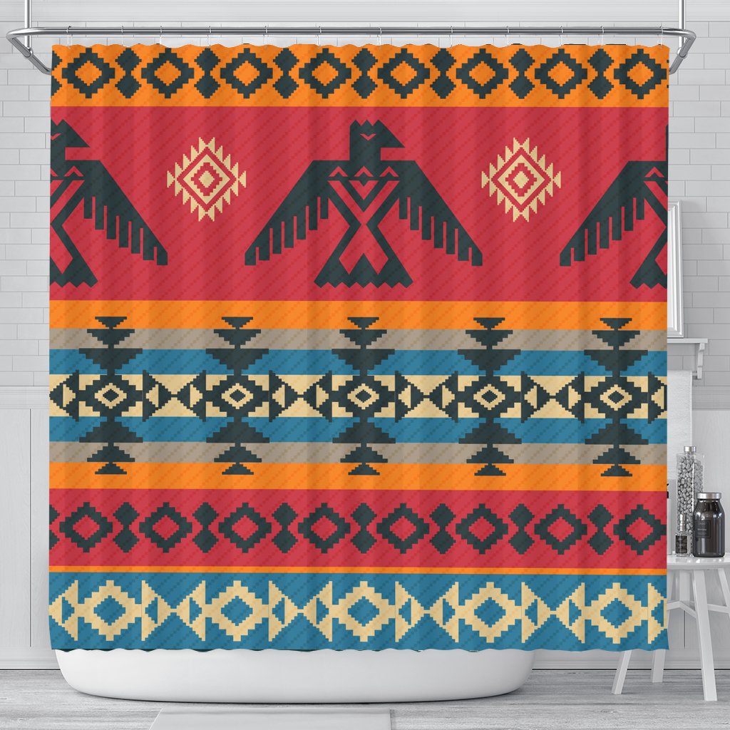 thunderbirds-native-american-shower-curtain