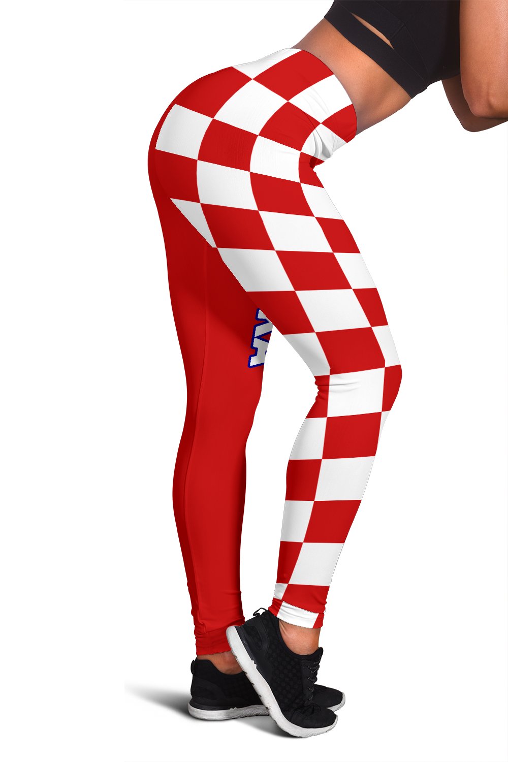 croatia-womens-leggings-checkerboard-half-style