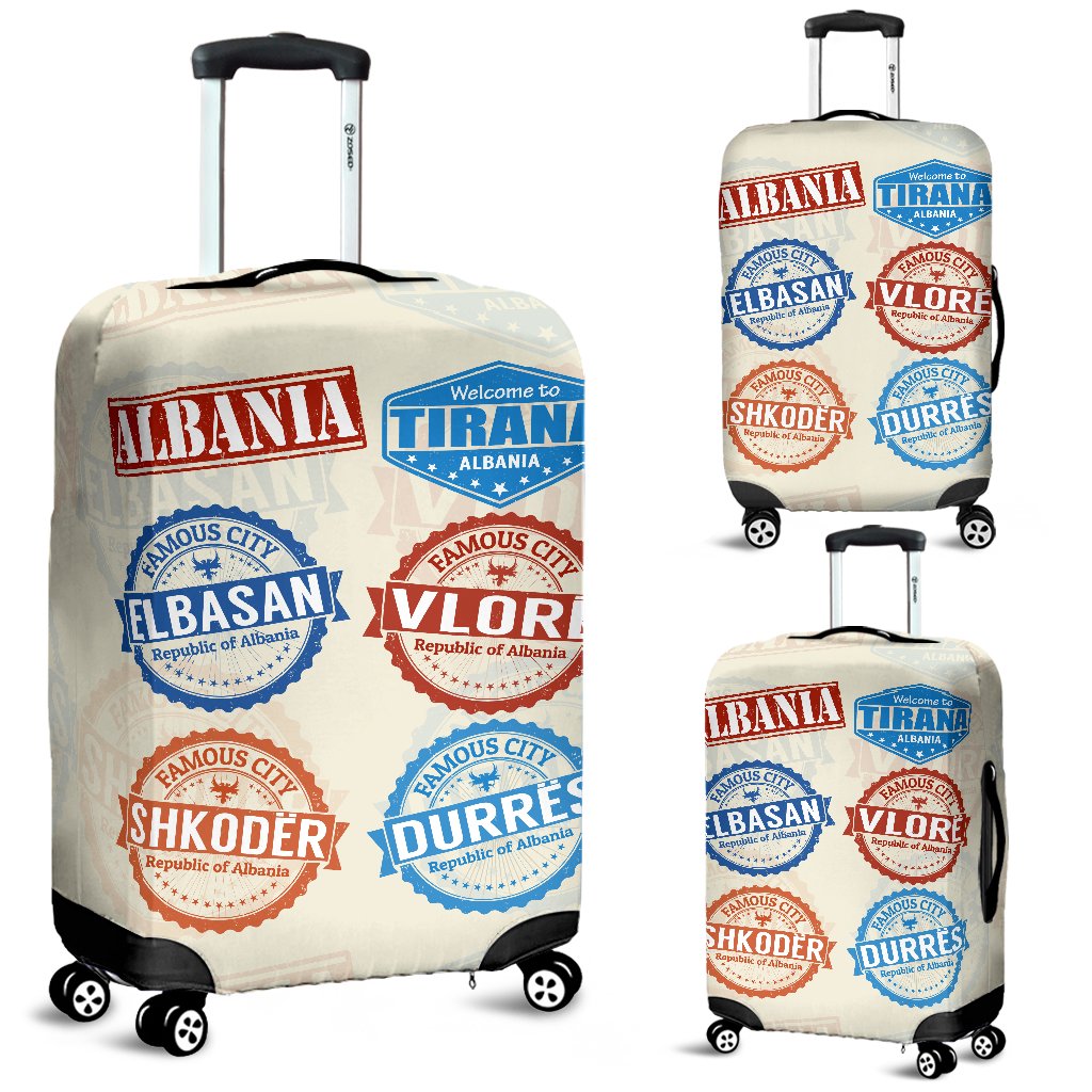 albania-stamps-luggage-cover