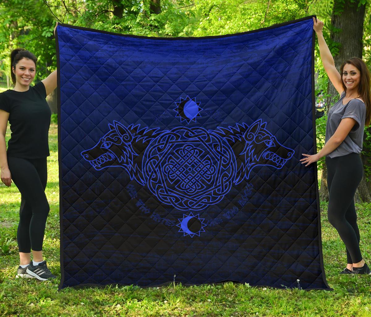 Viking Premium Quilt, Skoll and Hati RLT12 - Wonder Print Shop