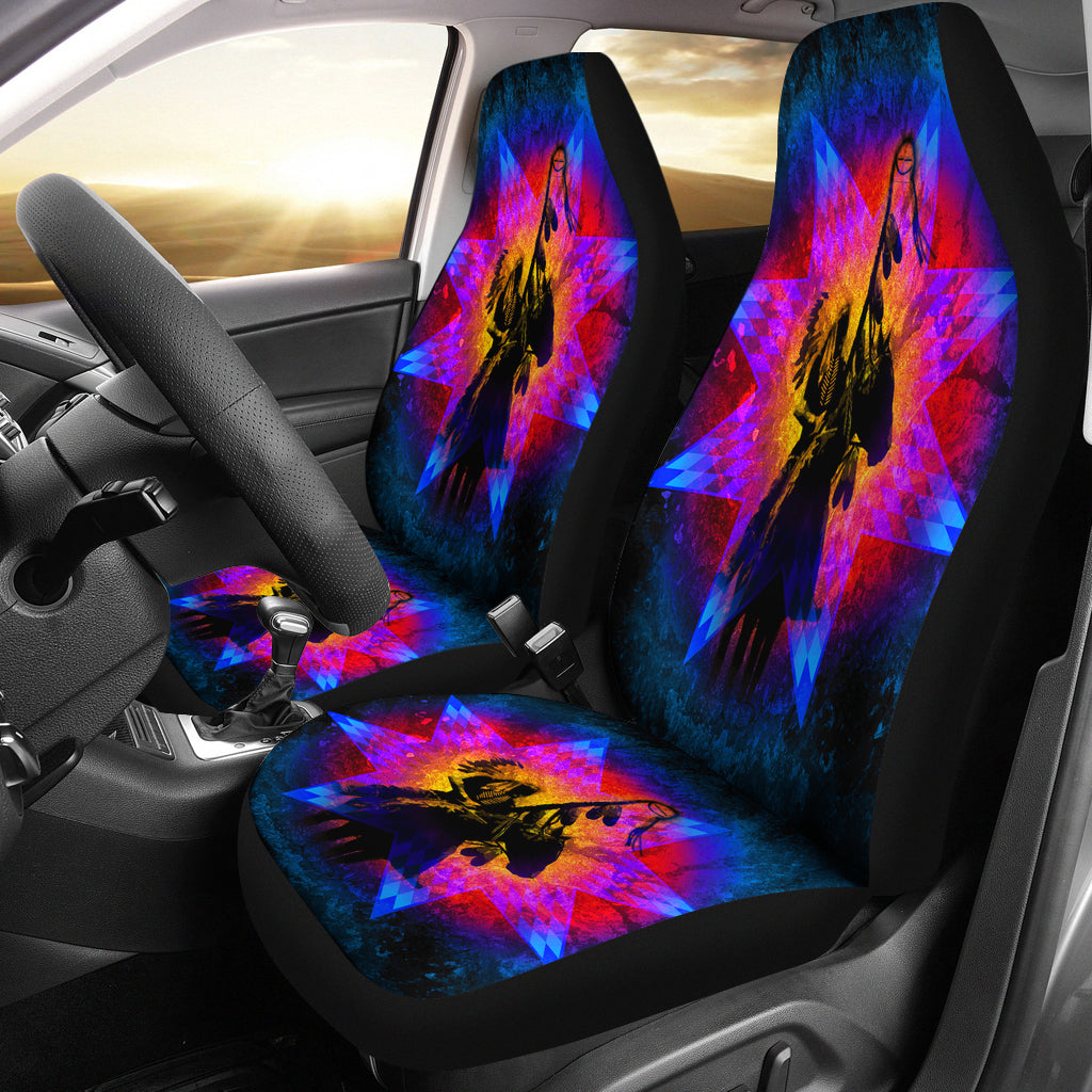 New Native American Chief Car Seat Covers GB NAT00097 LT10 - Wonder Print Shop
