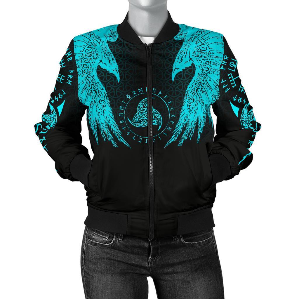 Viking Women's Bomber Jacket Muninn RLT12 - Wonder Print Shop