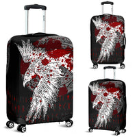 Viking Luggage Covers - Mystical Raven Tattoo Blood RLT12 - Wonder Print Shop
