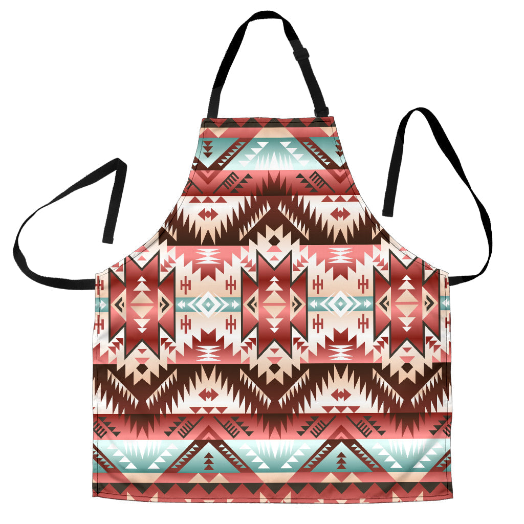 red-vector-tribal-native-american-apron