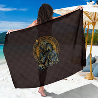 Viking Sarong Warrior Viking Shield Skull RLT12 - Wonder Print Shop