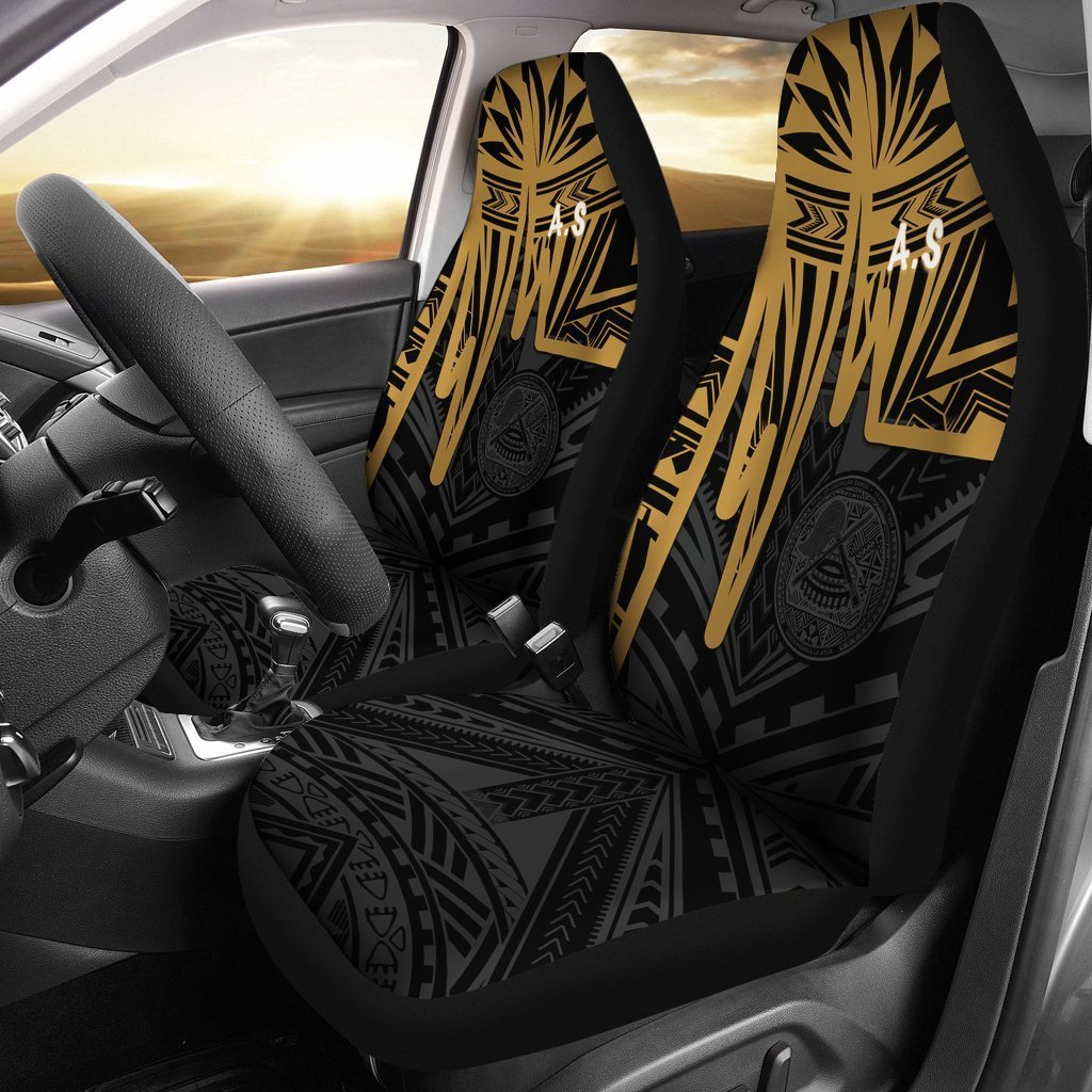 american-samoa-car-seat-covers-seal-with-polynesian-pattern-heartbeat-style-gold